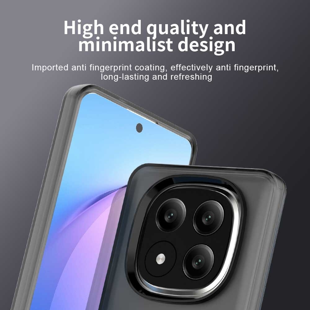 Candy zselés tok MagSafe-val Xiaomi Redmi Note 14 Pro+ 5G - fekete