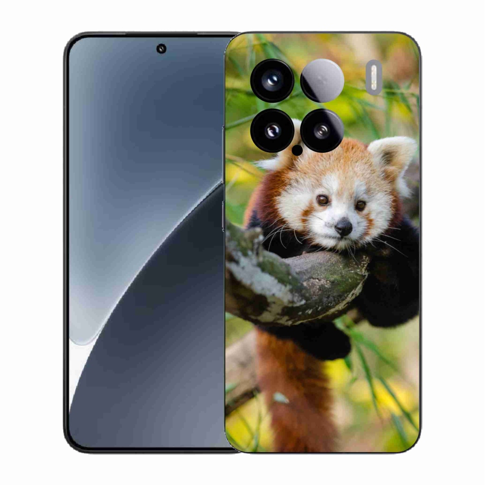 Gél borítás mmCase a Xiaomi 15-öshöz - panda piros