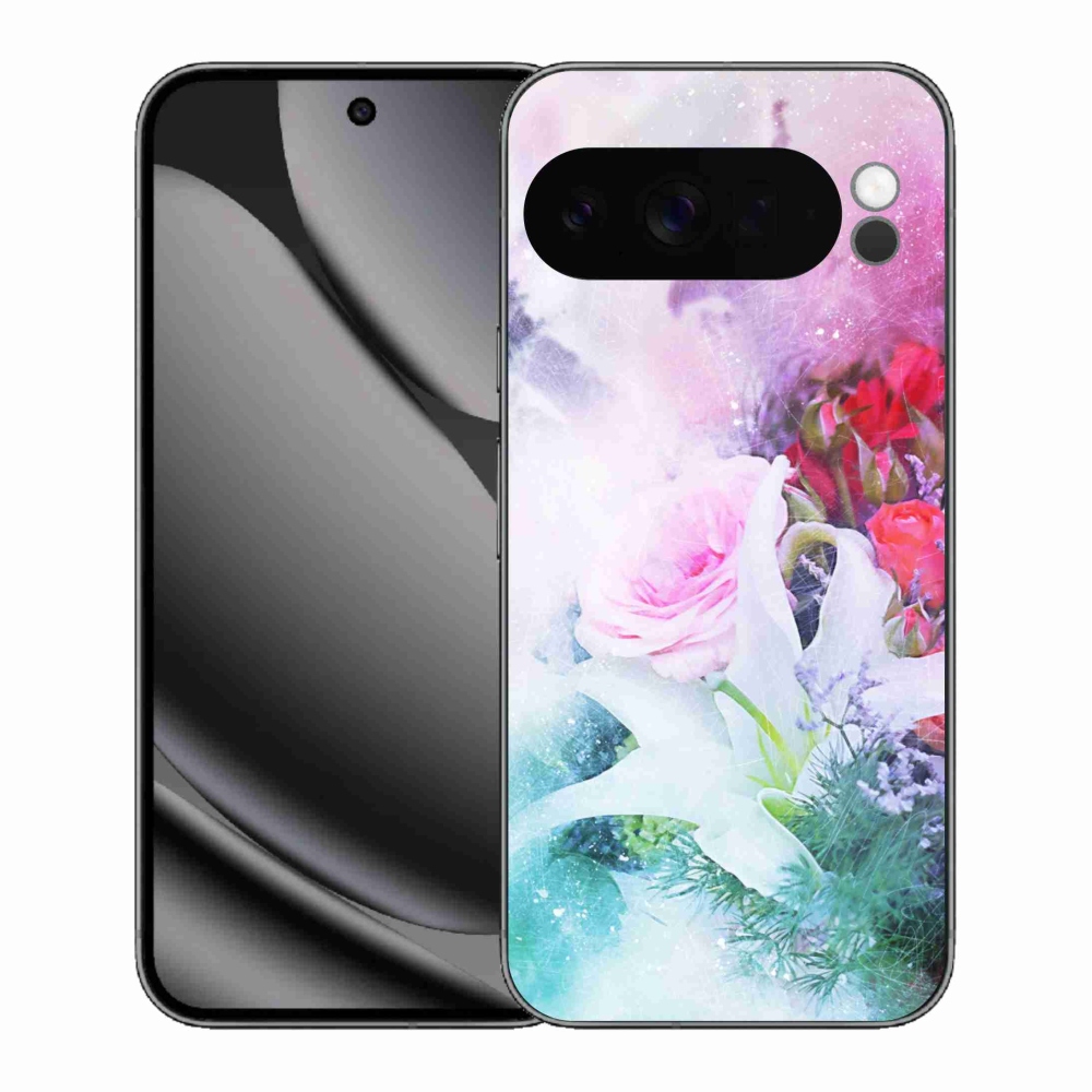 Zselés borítás mmCase a Google Pixel 10 Pro XL-hez - virágok 4