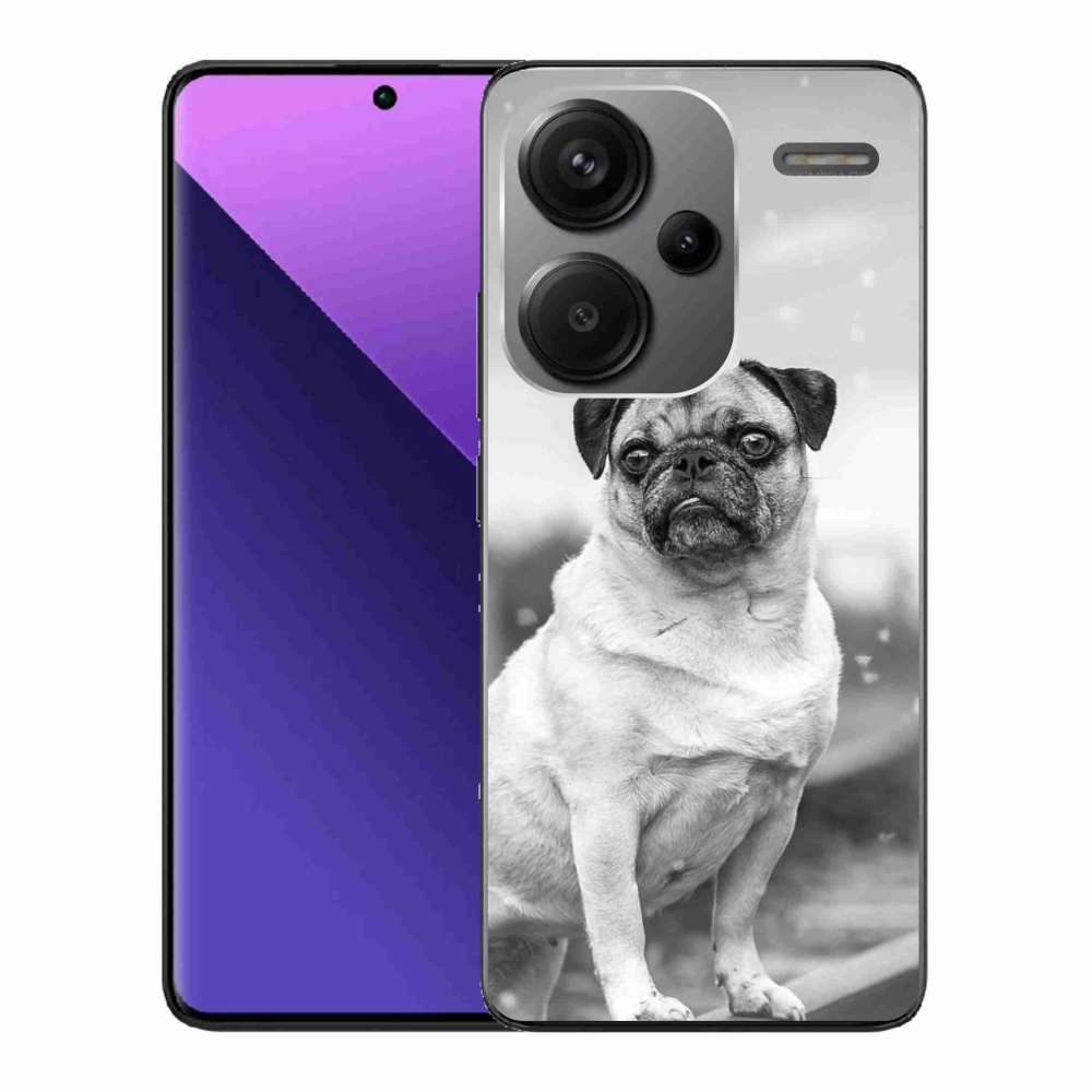 Gél tok mmCase a Xiaomi Redmi Note 13 Pro+ 5G számára - mopsz