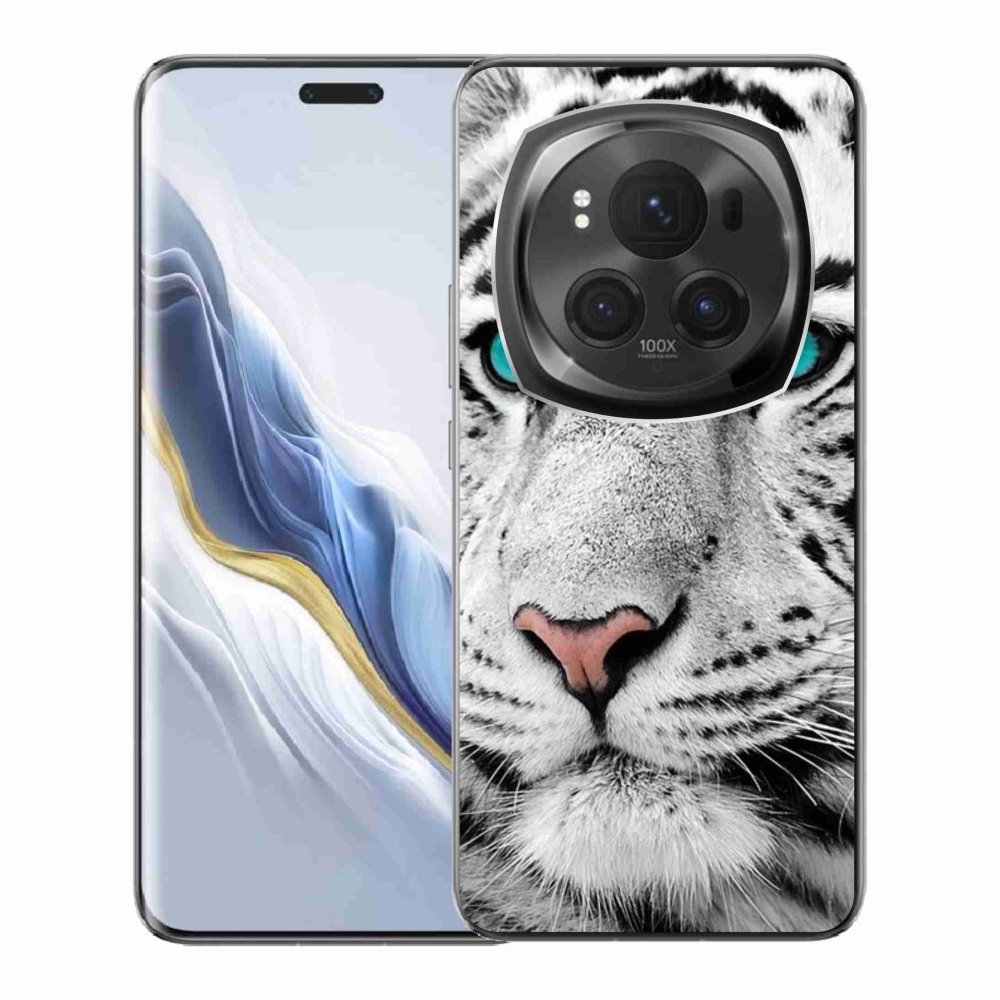 Gél borítás mmCase a Honor Magic 6 Pro 5G készülékhez - fehér tigris