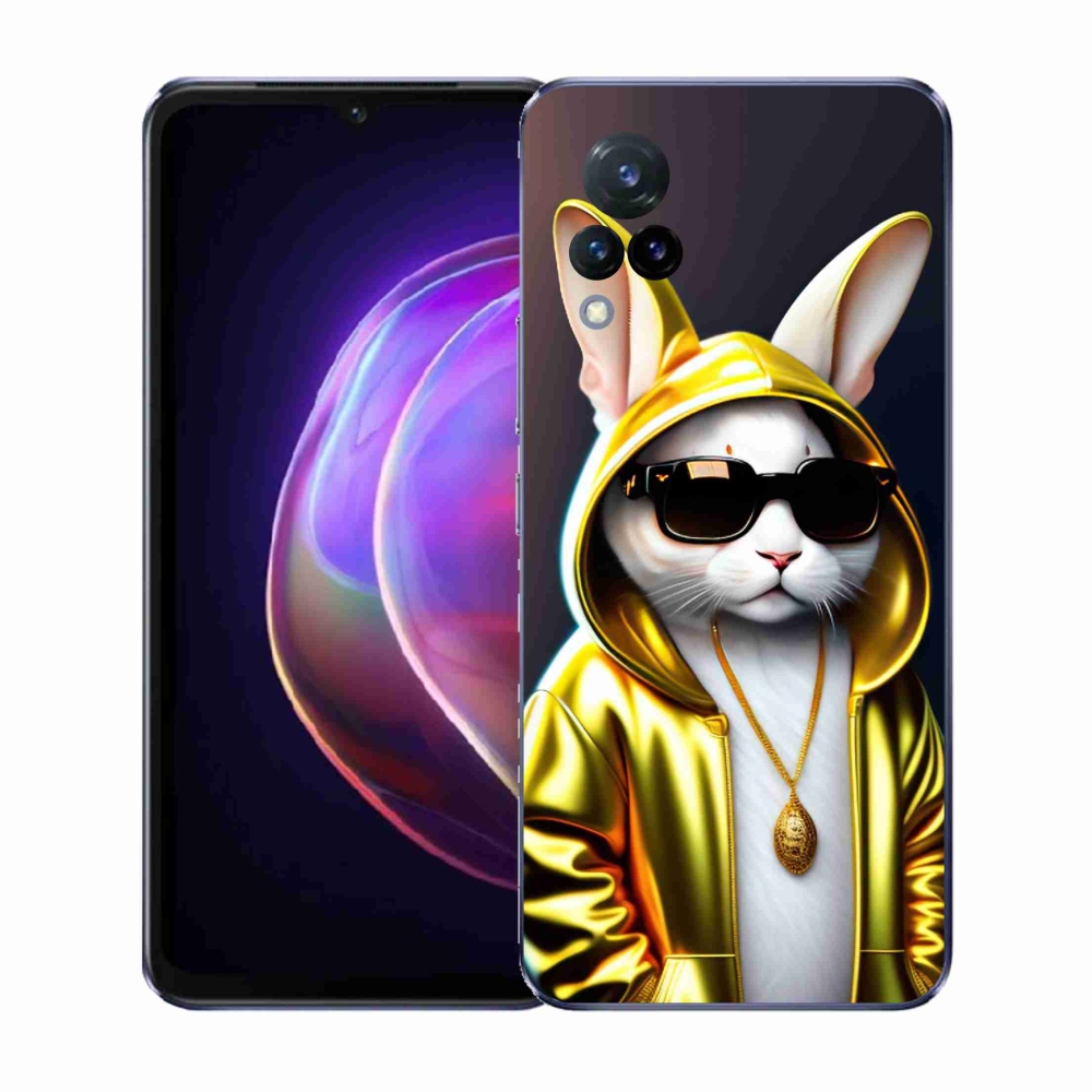 Gél borítás mmCase a Vivo V21 4G/5G készülékhez - cat boss