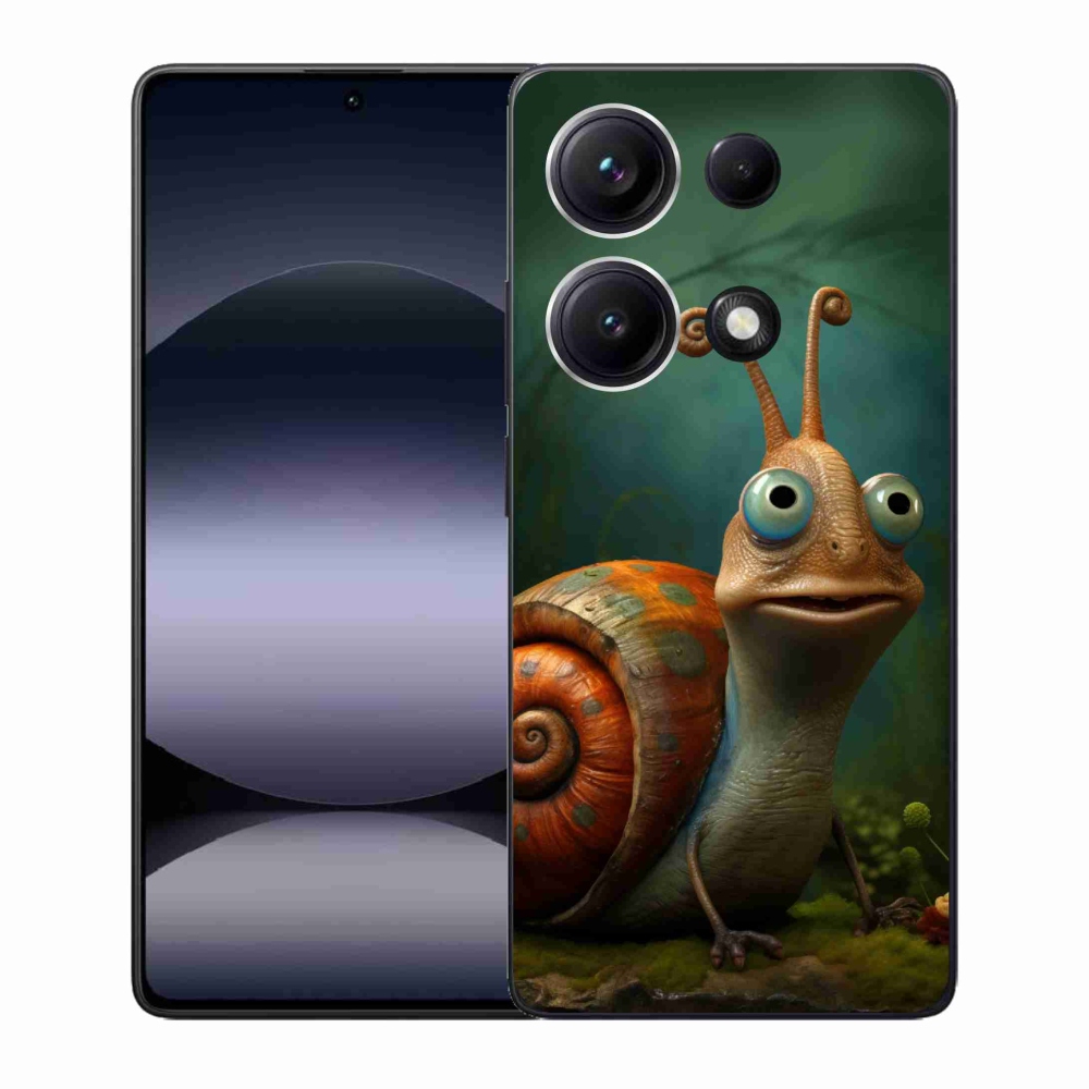 Gél borítás mmCase a Xiaomi Redmi Note 14S-hez - csiga