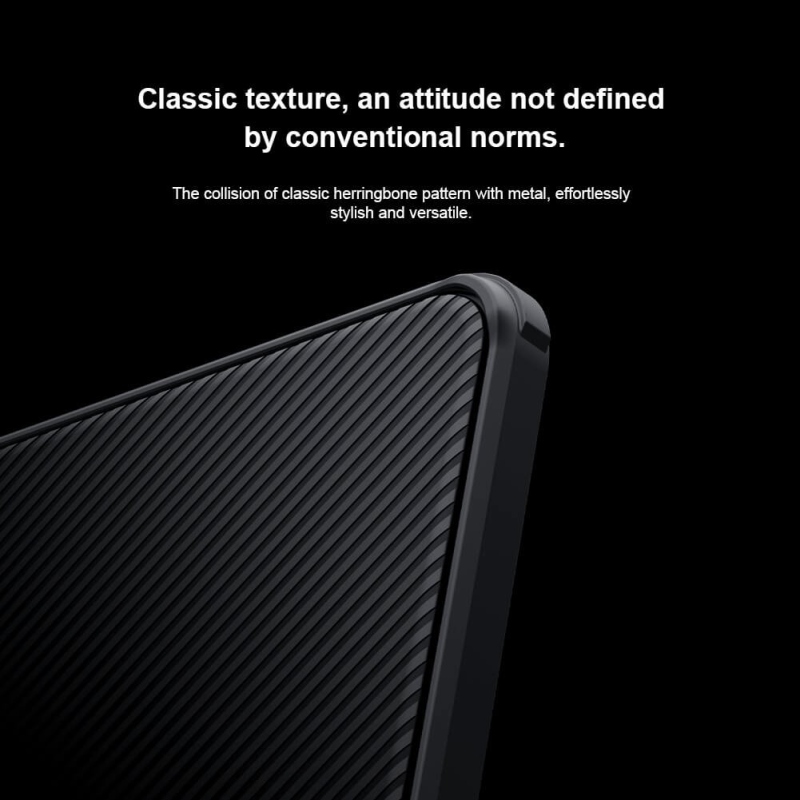 Nillkin CamShield Pad hátlap iPad Pro 11 2024 fekete borító iPad Pro 11 2024 fekete