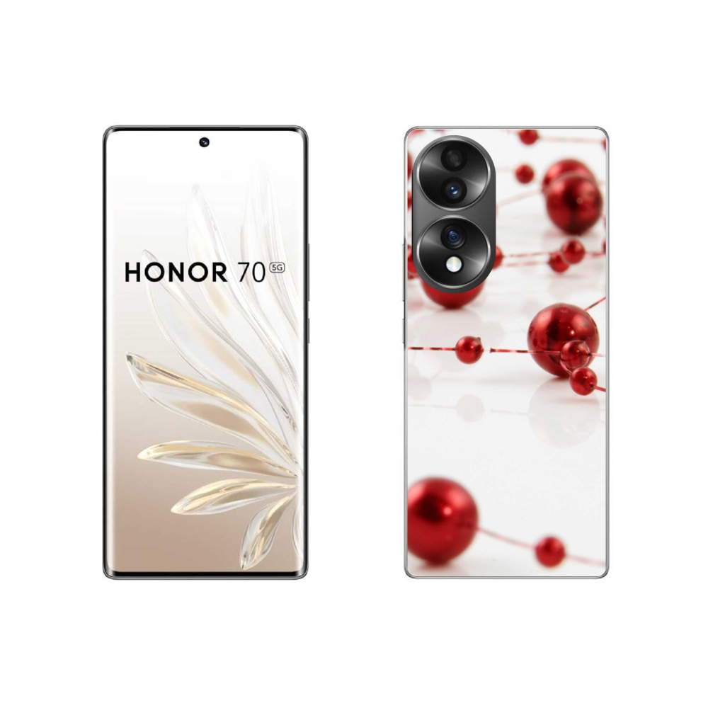 Zselés borítás mmCase a Honor 70-hez - Karácsonyi lánc