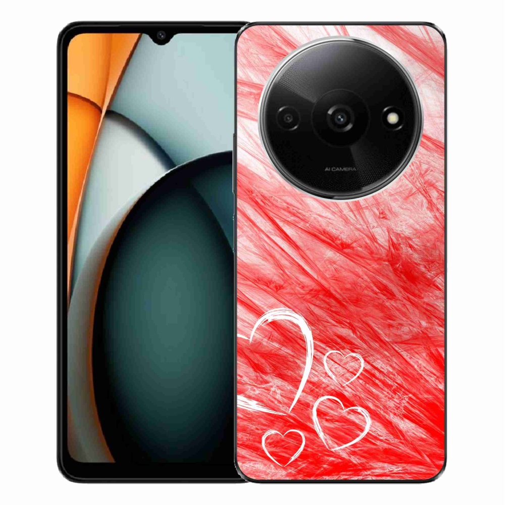 Gél borítás mmCase a Xiaomi Redmi A3-hoz - szív
