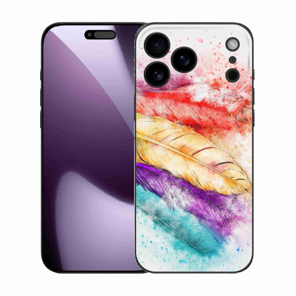 Gél védőburkolat mmCase iPhone 17 Pro Max készülékhez - színes toll