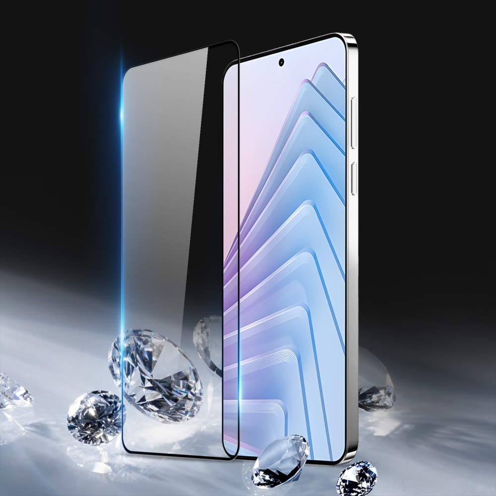 DUX 9D teljes képernyő edzett üveg a Xiaomi Redmi Note 14 5G-re