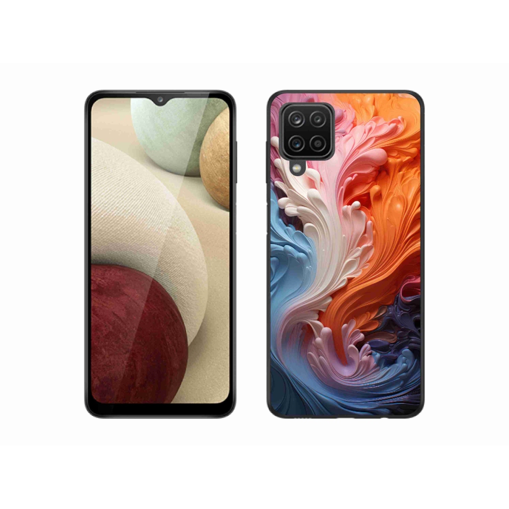 Gél borítás mmCase Samsung Galaxy A12 - absztrakt motívum 8