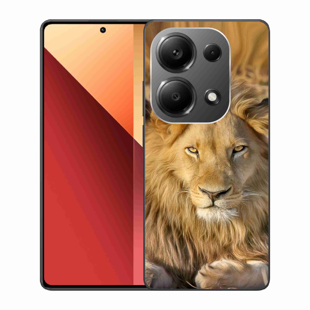 Gél borítás mmCase a Xiaomi Redmi Note 13 Pro 4G/Poco M6 Pro - Lion 2 számára