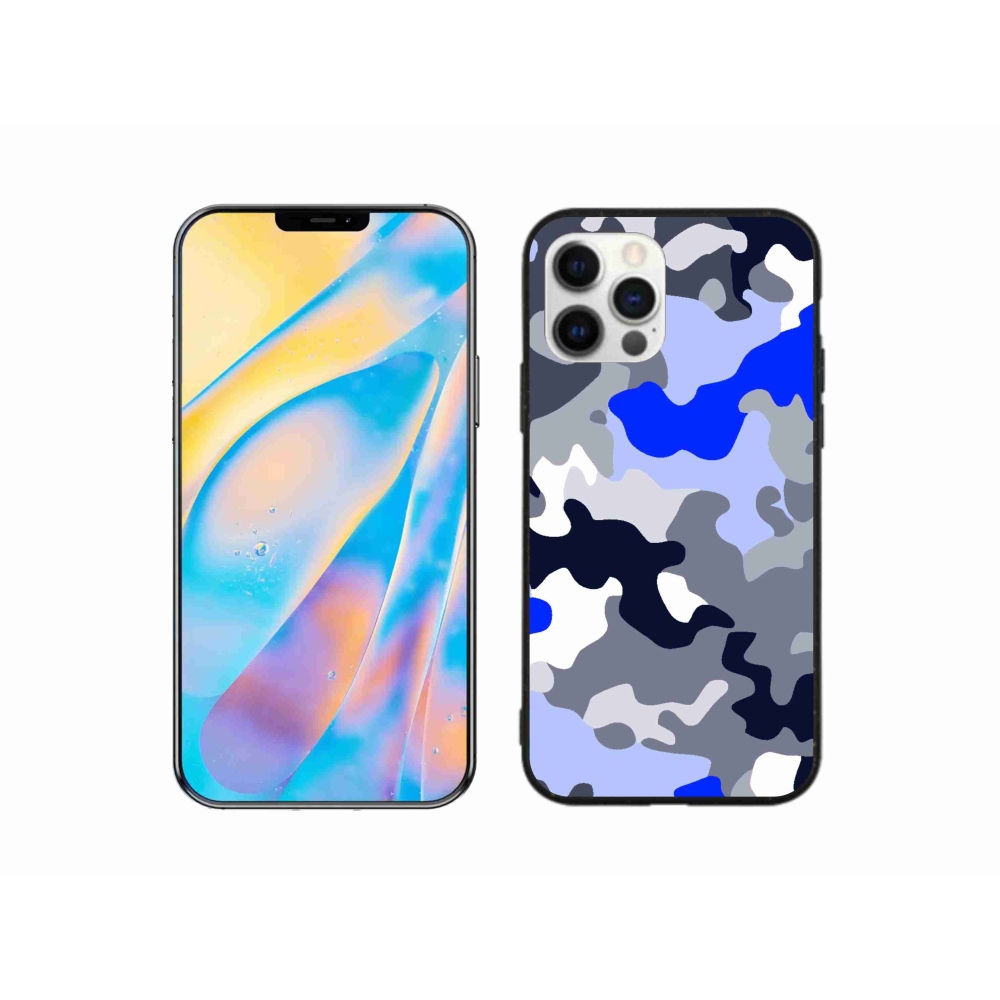Gél borítás mmCase iPhone 12 készülékhez - terepszínű minta 8