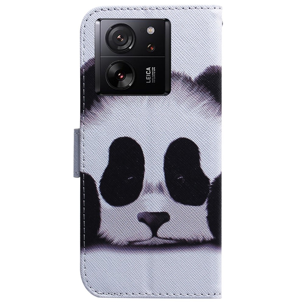 Printy könyv tok a Xiaomi 13T/13T Pro-hoz - panda