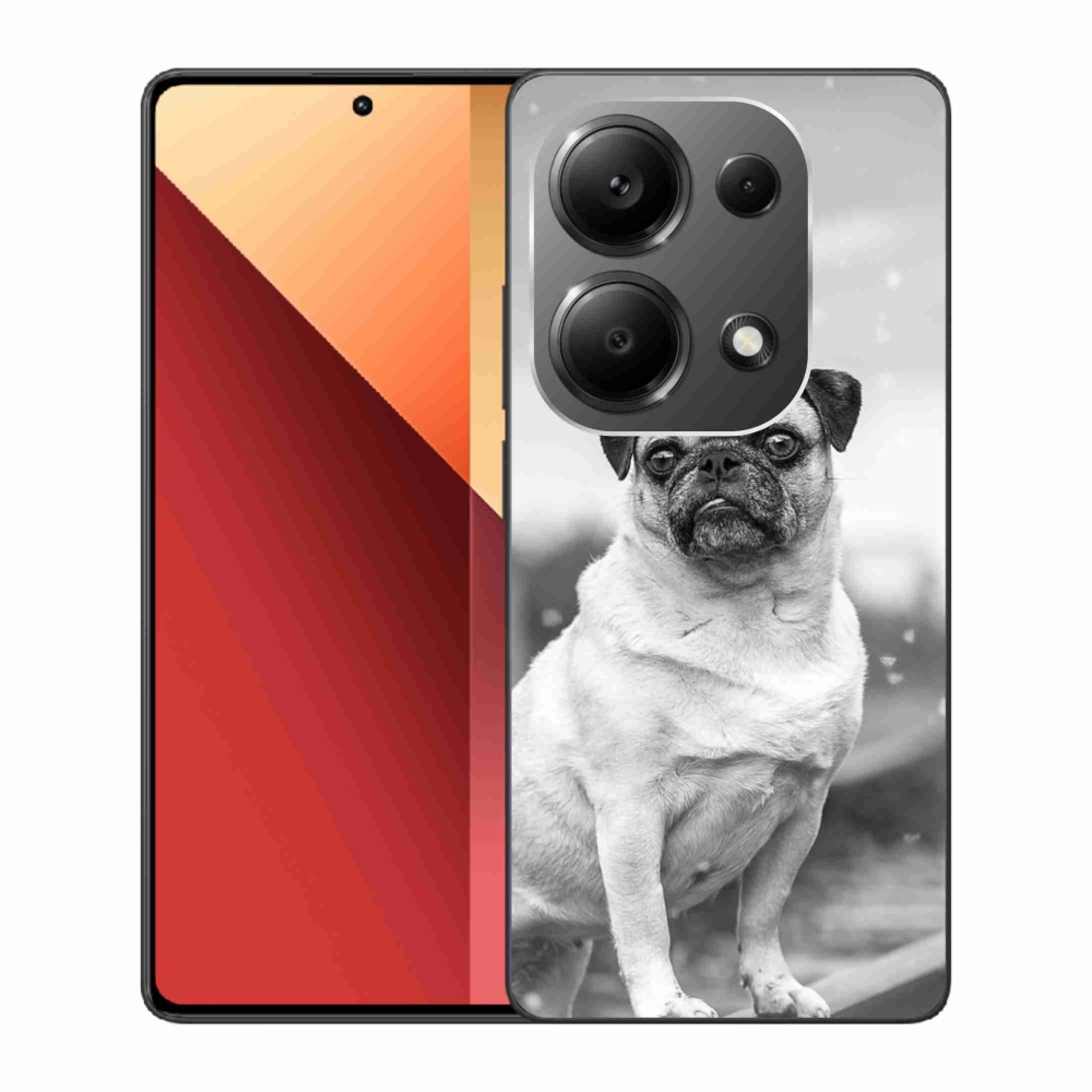 Zselés tok mmCase a Xiaomi Redmi Note 13 Pro 4G/Poco M6 Pro - mopszhoz