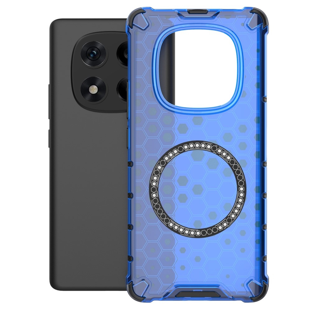 Mézédes tartós védőburkolat MagSafe-vel a Xiaomi Redmi Note 14 Pro-ra - kék