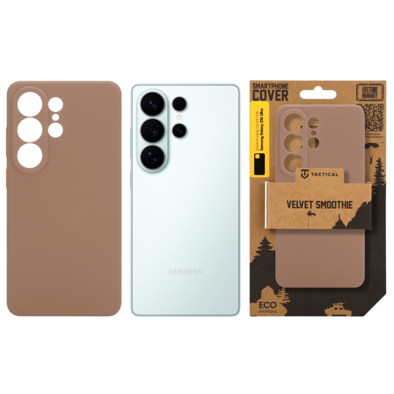 Taktikai bársony Smoothie borító Samsung Galaxy S26 Ultra Fly Moose számára