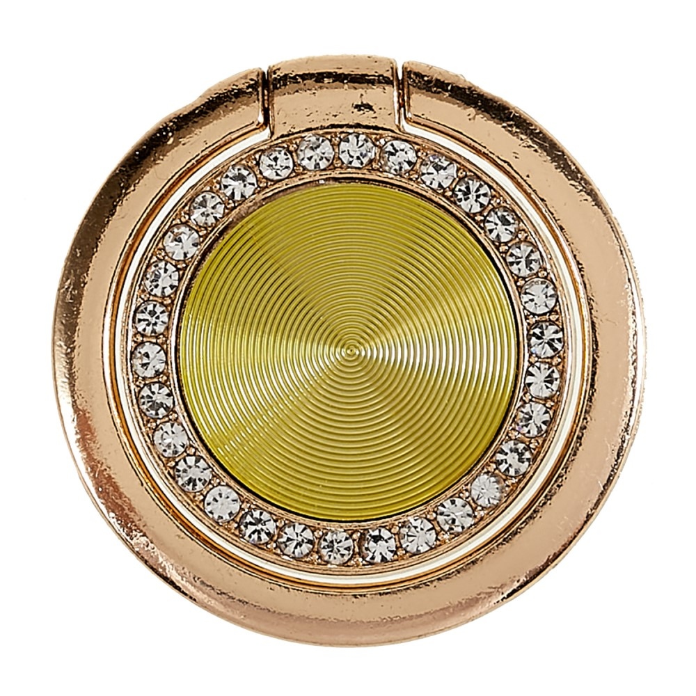 Rajnai ujjtartó mobiltelefonhoz - sárga