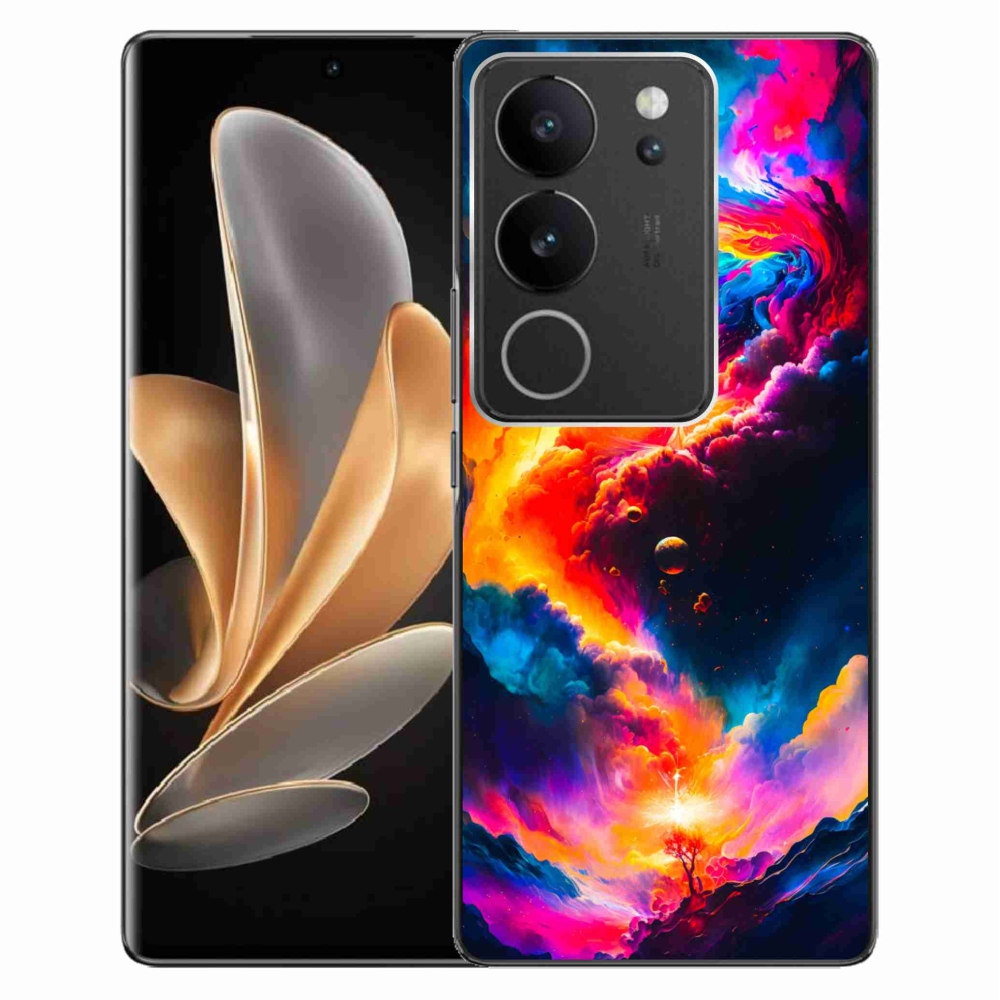 Zselés borítás mmCase a Vivo V29 5G készülékhez - absztrakt motívum