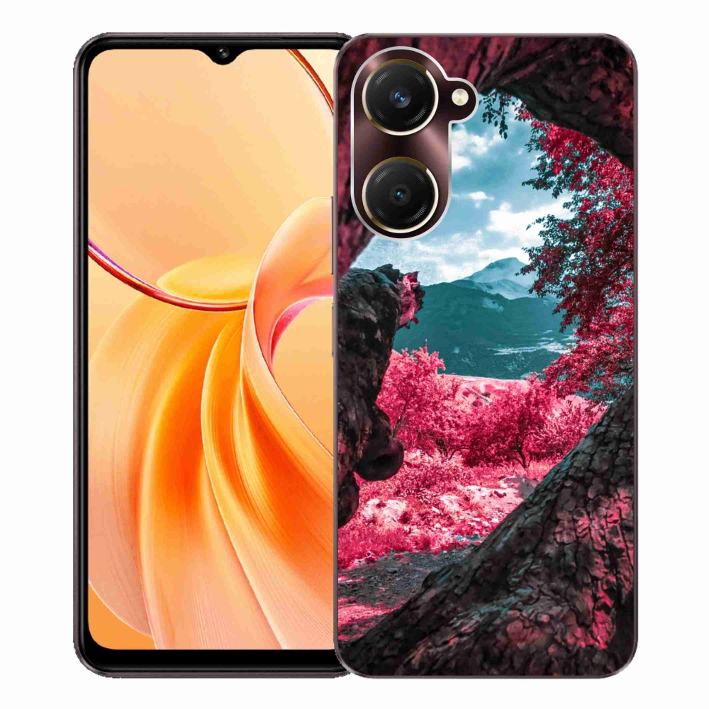 Gél borító mmCase a Vivo Y28s 5G-hez - hegyi kilátás