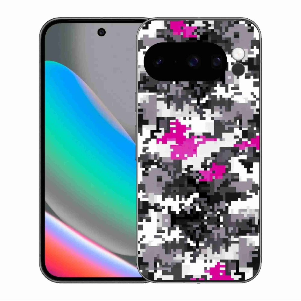 Zselés borítás mmCase a Google Pixel 10 Pro számára - terepszínű minta 4