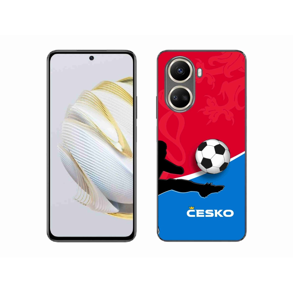 Gél borítás mmCase a Huawei Nova 10 SE-hez - futball Csehország 2