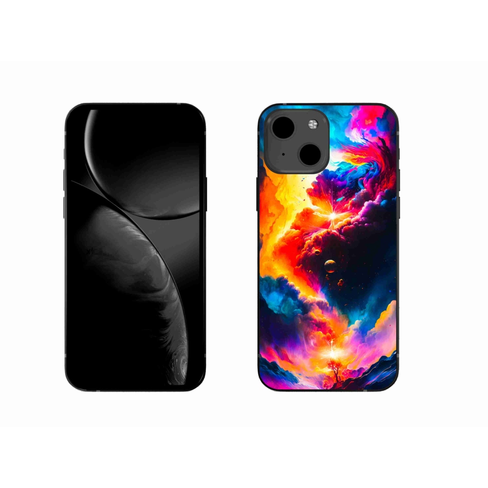 Zselés borítás mmCase iPhone 13 készülékhez - absztrakt motívum