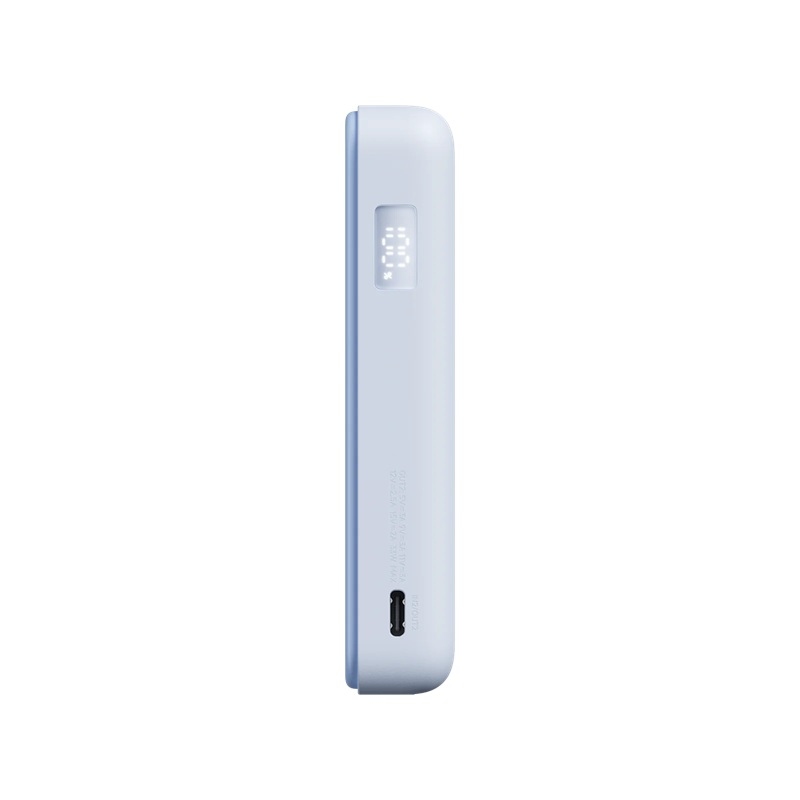 Xiaomi mágneses powerbank 33 W, 10 000 mAh, beépített USB-C-kábellel és állvánnyal, kék