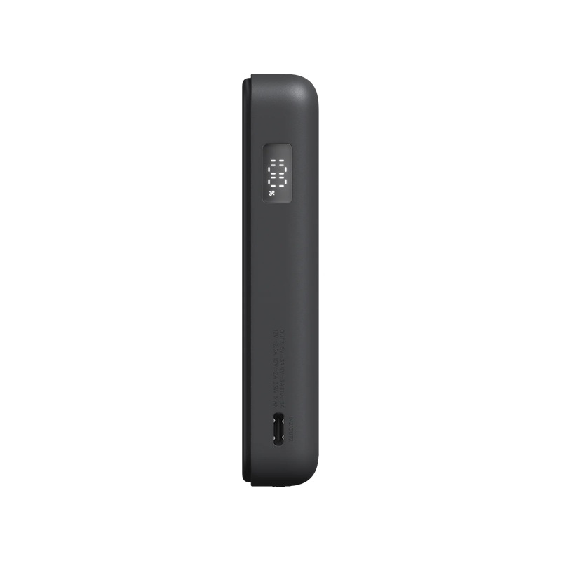 Xiaomi mágneses powerbank 33 W, 10 000 mAh, beépített USB-C kábellel és állvánnyal, szürke