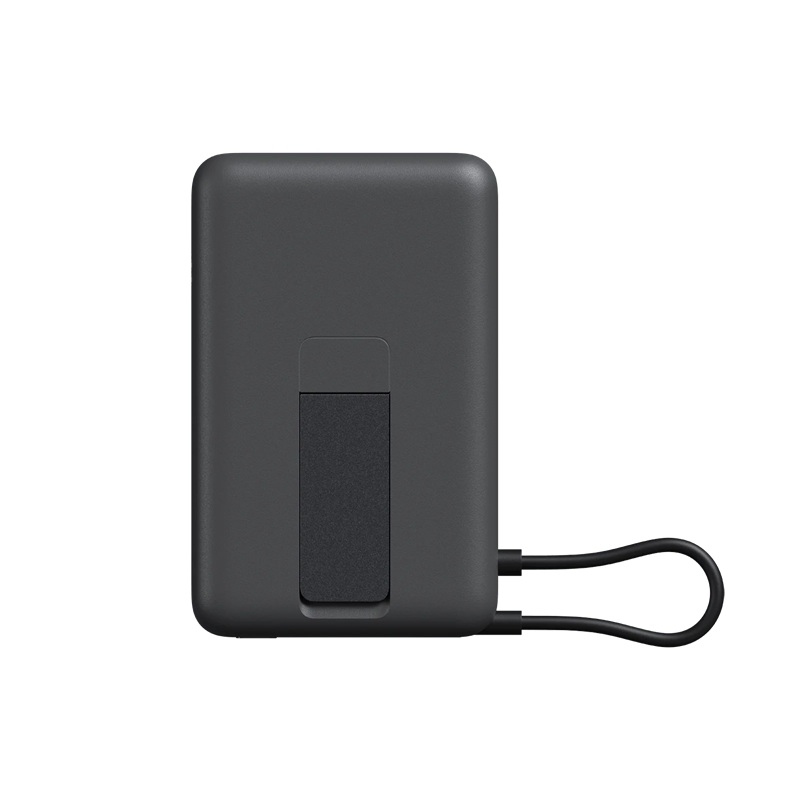 Xiaomi mágneses powerbank 33 W, 10 000 mAh, beépített USB-C kábellel és állvánnyal, szürke
