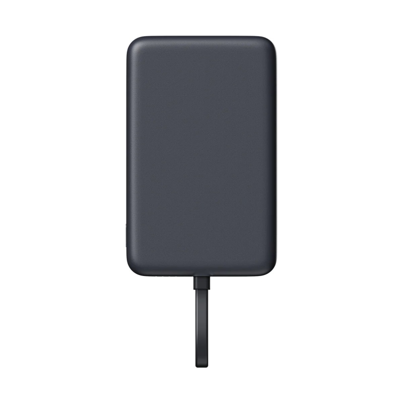 Xiaomi mágneses powerbank 33 W, 10 000 mAh, beépített USB-C kábellel, szürke