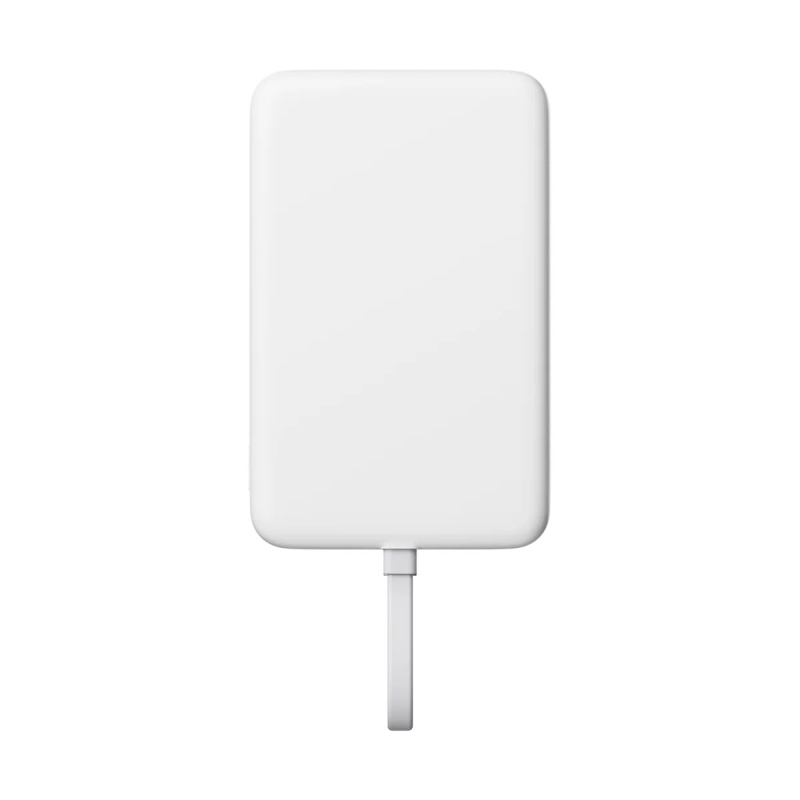 Xiaomi mágneses Powerbank 33W 10000mAh integrált USB-C kábellel Fehér