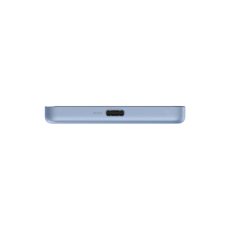 Xiaomi mágneses powerbank, Super Slim, 22,5 W, 5000 mAh, kék