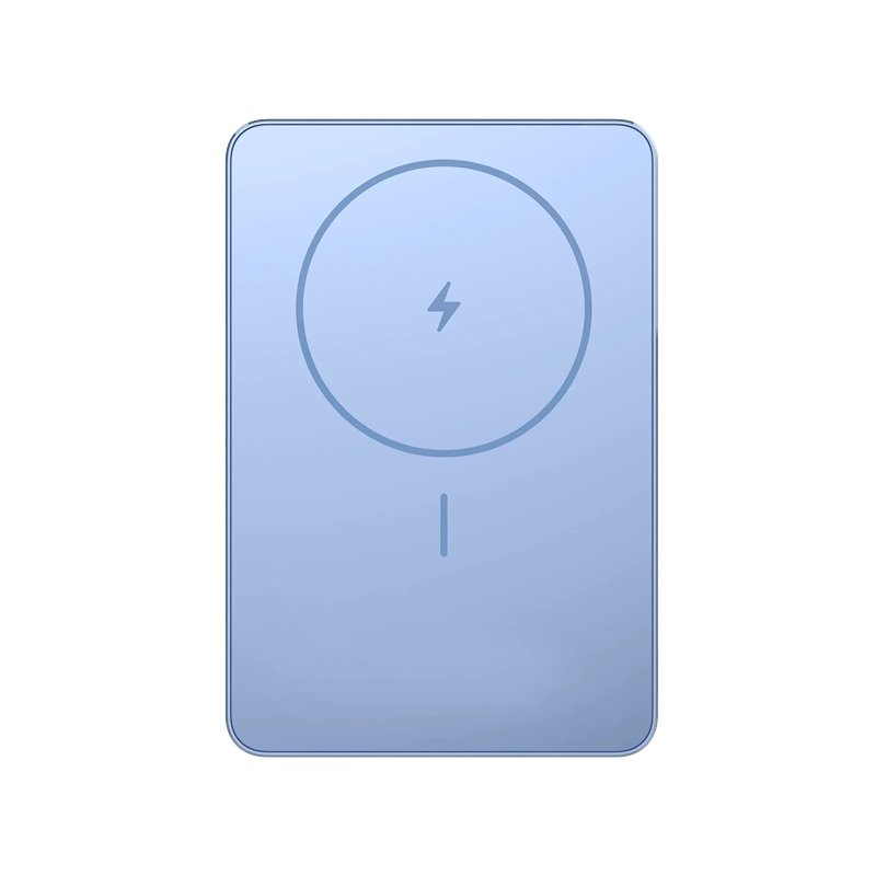 Xiaomi mágneses powerbank, Super Slim, 22,5 W, 5000 mAh, kék