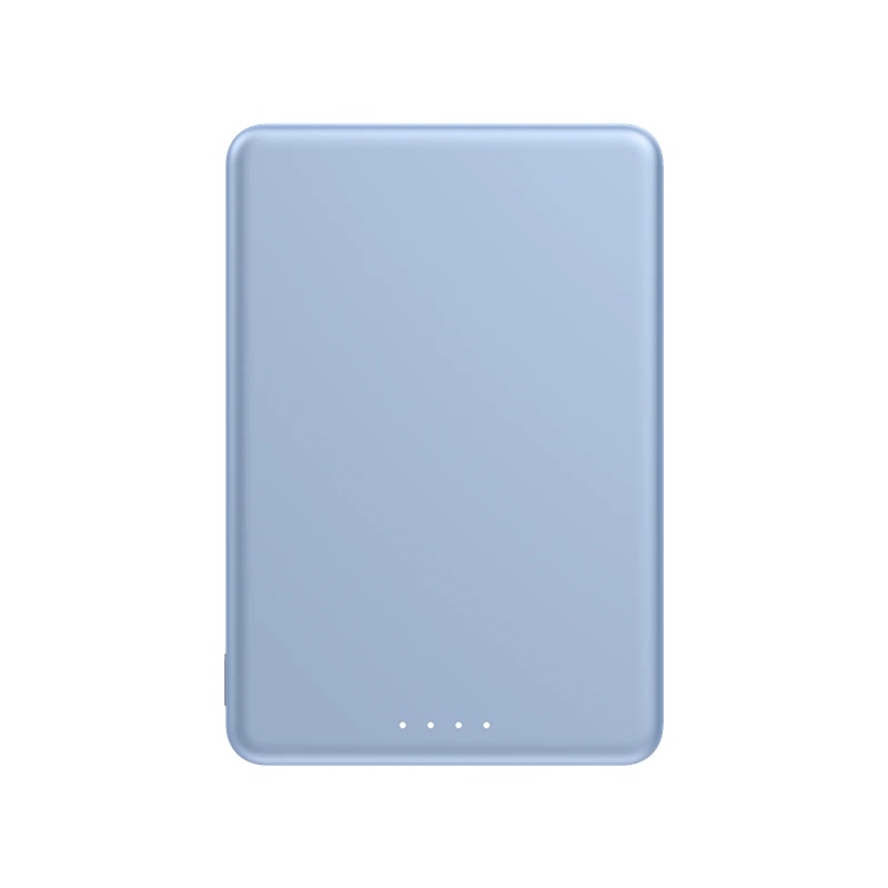 Xiaomi mágneses powerbank, Super Slim, 22,5 W, 5000 mAh, kék