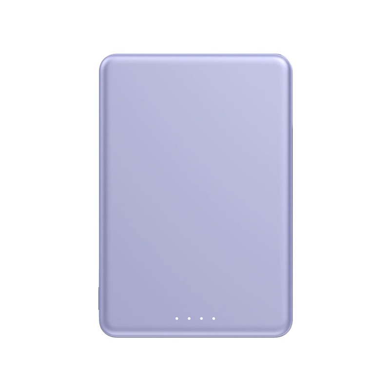 Xiaomi mágneses powerbank, Super Slim, 22,5 W, 5000 mAh, lila