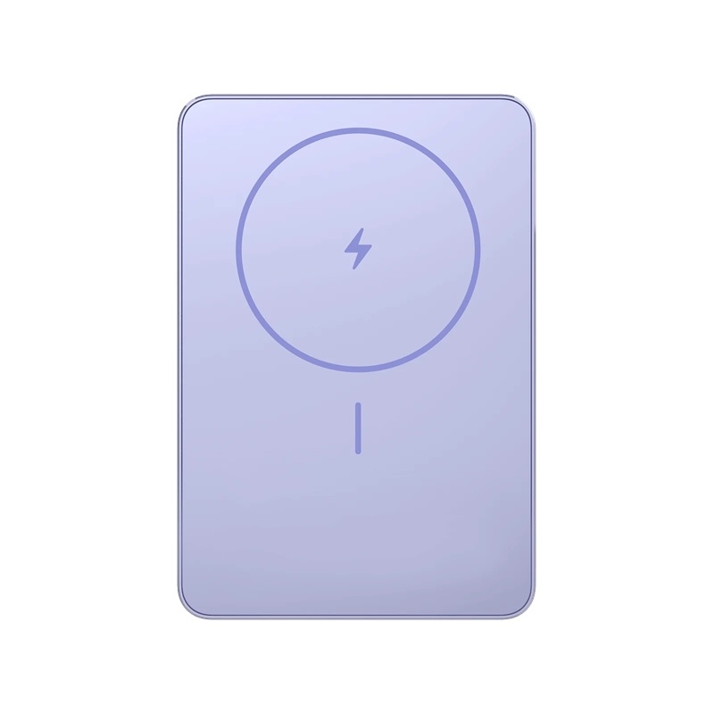Xiaomi mágneses powerbank, Super Slim, 22,5 W, 5000 mAh, lila