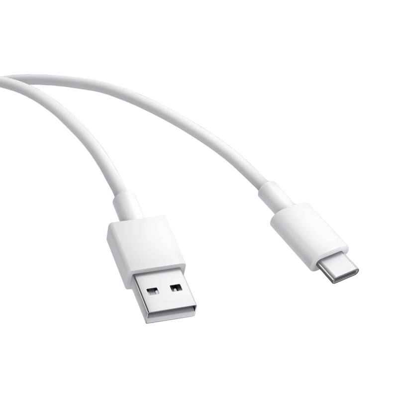 Xiaomi Eredeti USB-A/USB-C adatkábel 3A 1m Fehér