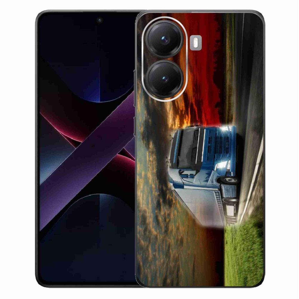 Gél borítás mmCase a Xiaomi Poco X7 Pro 5G számára - teherautó 4