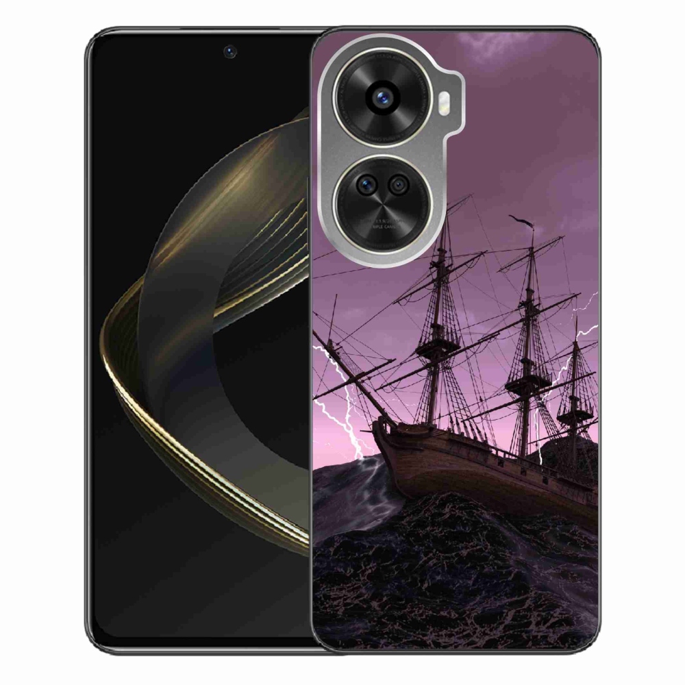 Gél borítás mmCase a Huawei Nova 12 SE-hez - hajó a viharban