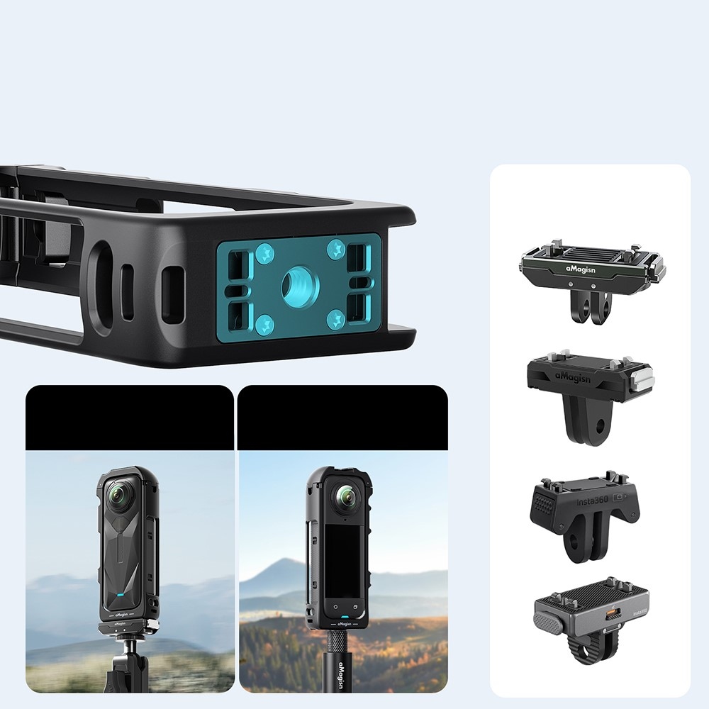 AMAGISN gyorskioldós védőkeret Insta360 X5-höz