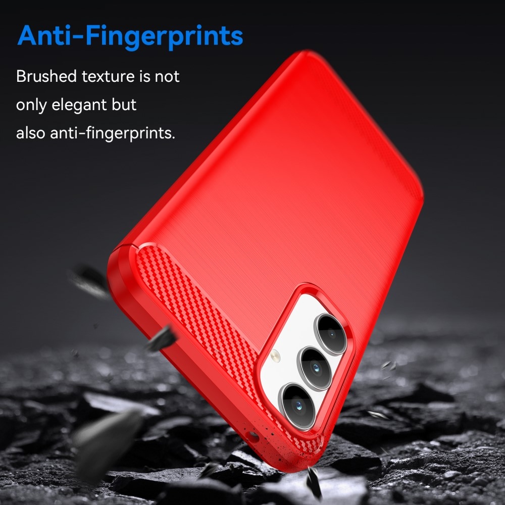 Szénálló zselés tok Samsung Galaxy A35 5G - piros