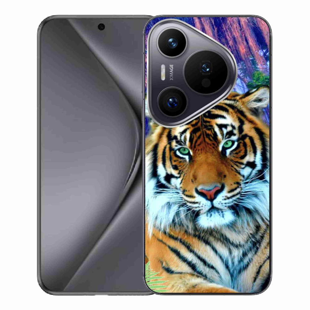 Gél tok mmCase a Huawei Pura 70 Pro számára - tigris
