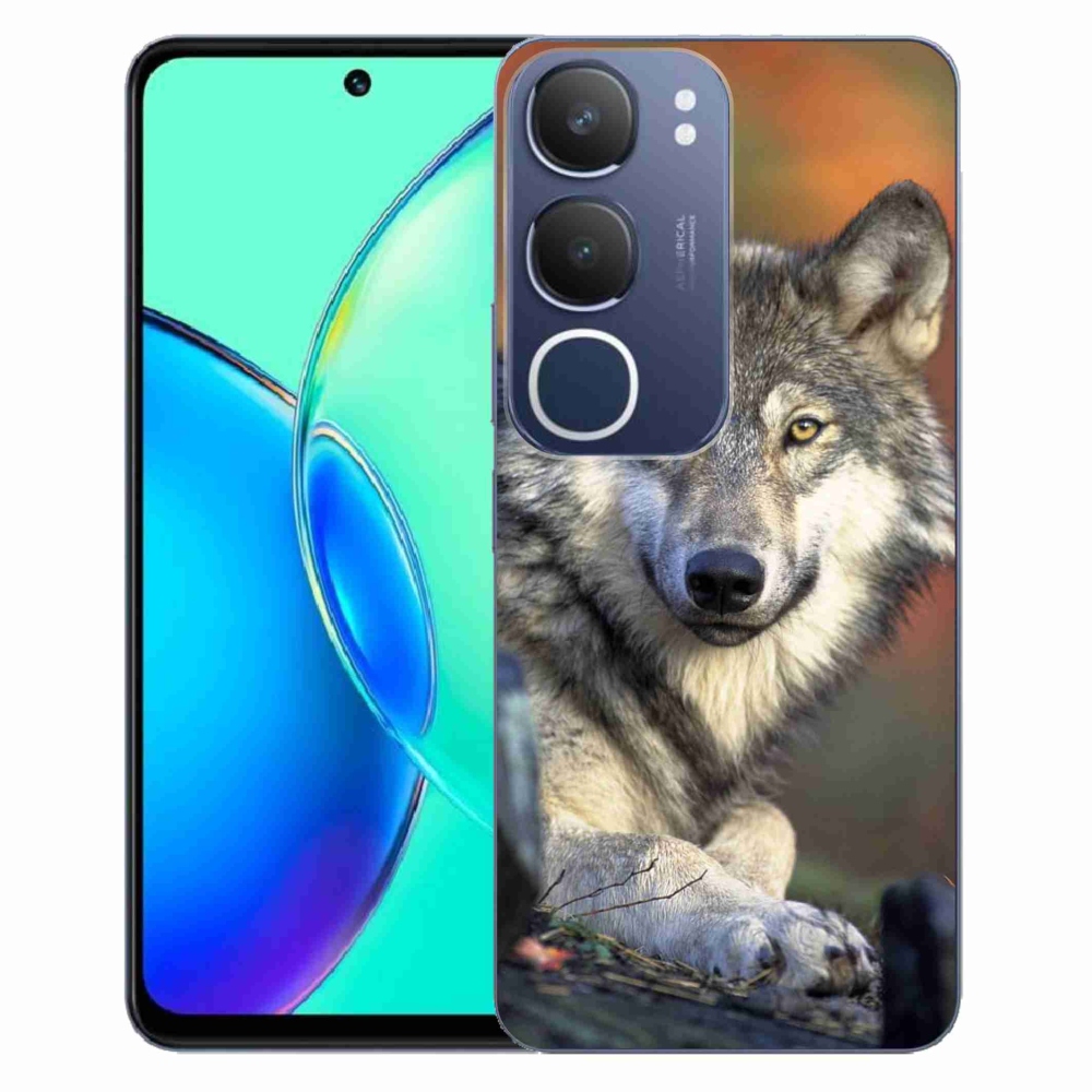 Gél borítás mmCase a Vivo Y19s készülékhez - farkas