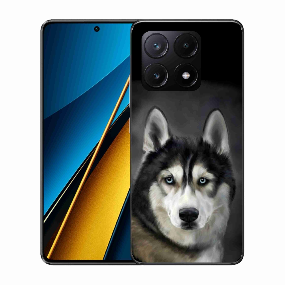 Gél tok mmCase a Xiaomi Poco X6 Pro 5G-hez - husky
