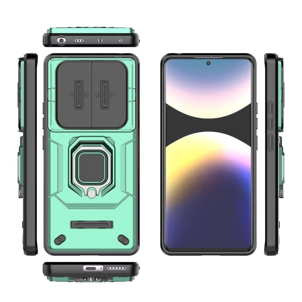 Lencseálló borítás Xiaomi Redmi Note 14 Pro készülékhez - zöld