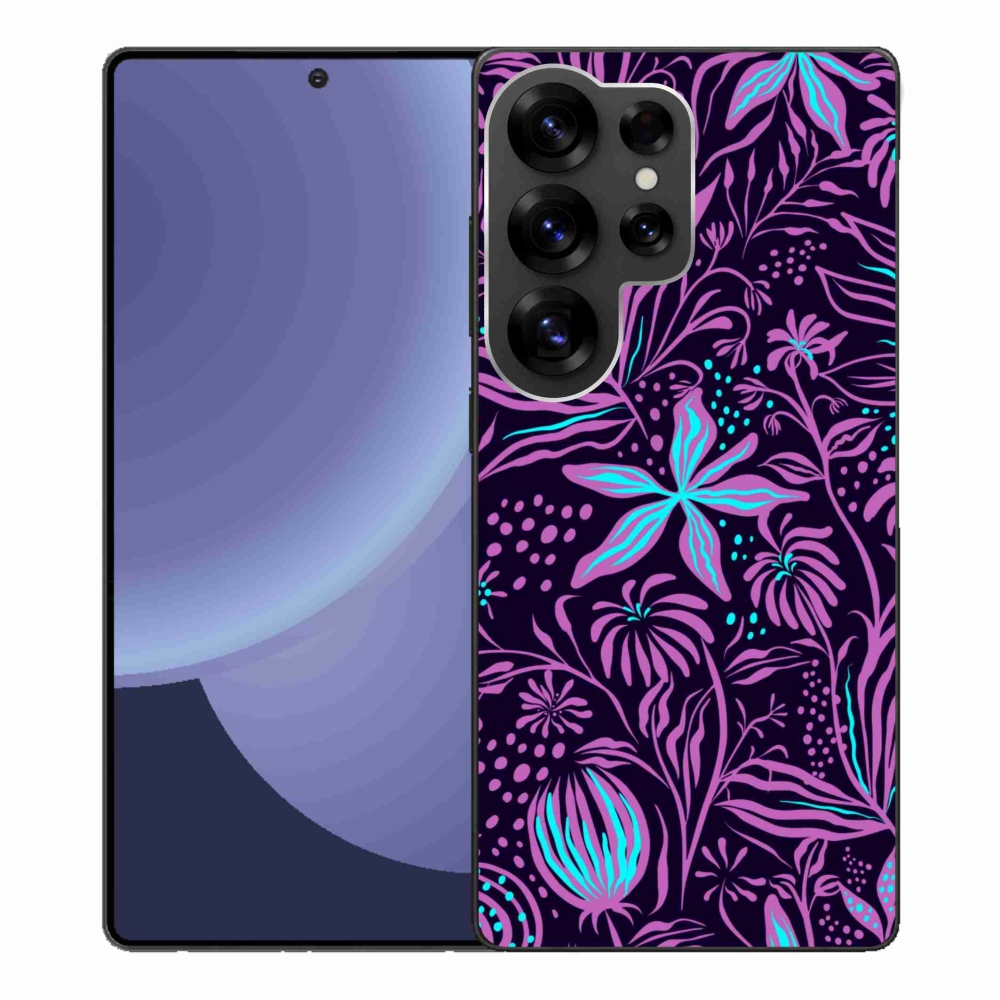 Gél védőhuzat mmCase Samsung Galaxy S25 Ultra - virágok 2