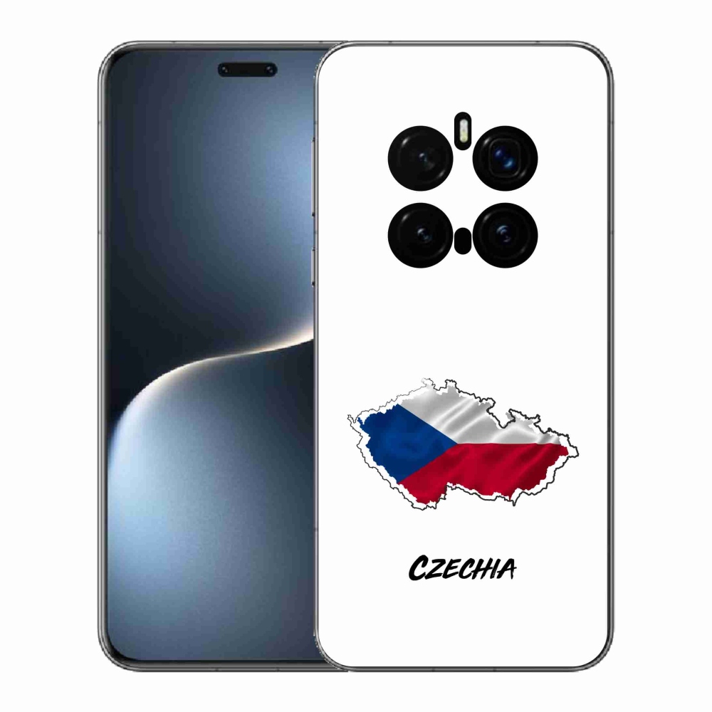 Gél borító mmCase a Honor Magic 7 Pro 5G készülékhez - Csehország fehér háttér