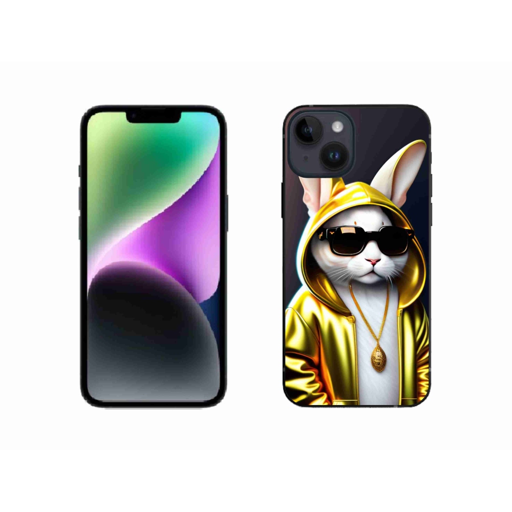 Zselés borítás mmCase iPhone 14 készülékhez - cat boss