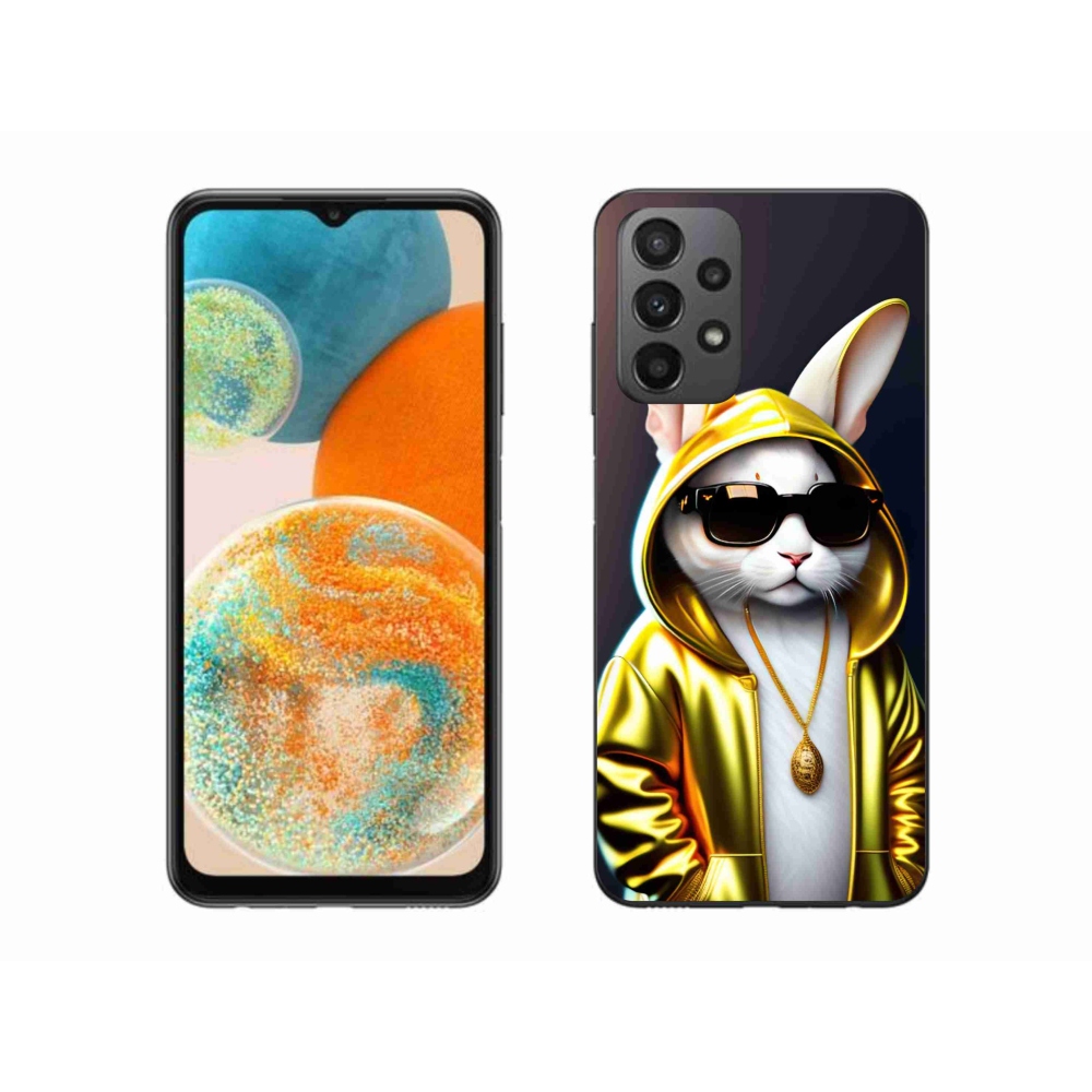 Gél borítás mmCase Samsung Galaxy A23 4G/5G - macska főnökhöz