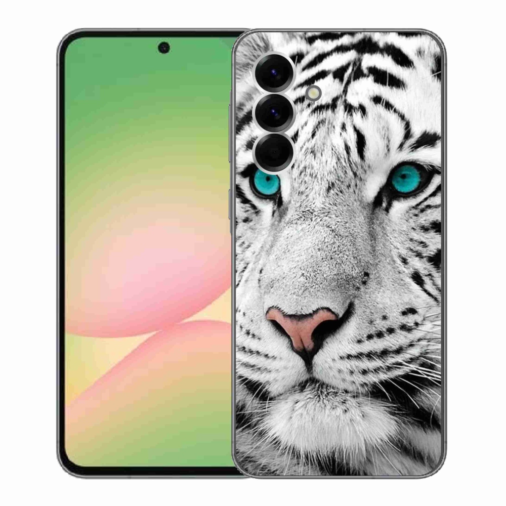 Gél védőhuzat mmCase Samsung Galaxy A56 5G - fehér tigris