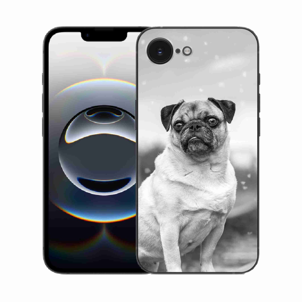 Zselés borítás mmCase iPhone 16e készülékhez - mopsz